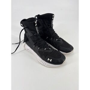 Under Armour Highlight Ace 2.0 Black White Volleyball Shoes 3021376-001 Size 8.5